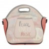 Anekke | Sac repas en néoprène "Peace & Love" | Glacière lunch bag femme original pas cher Anekke | Sac repas en néoprène "Peace & Love" | Glacière lunch bag femme original pas cher