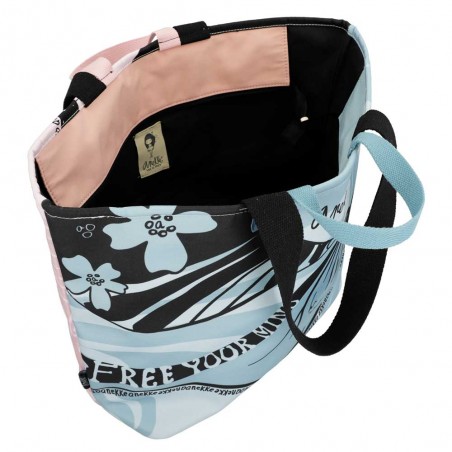 Sac de plage ANEKKE "Peace & Love" | Sac femme forme cabas original Sac de plage ANEKKE "Peace & Love" | Sac femme forme cabas original
