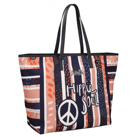 Maxi sac de plage ANEKKE "Hippie Soul" | Grand sac cabas femme original