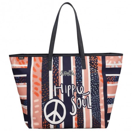 Maxi sac de plage ANEKKE "Hippie Soul" | Grand sac cabas femme original