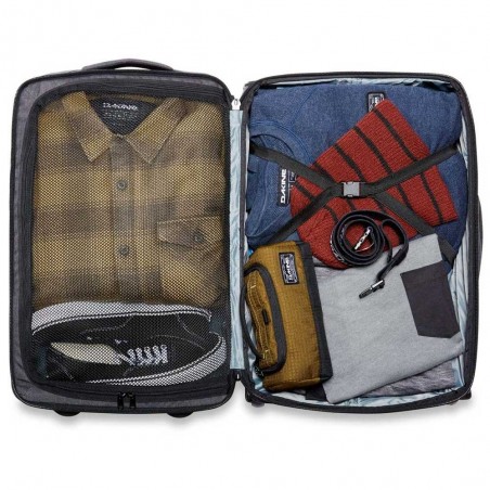 Dakine | Valise cabine "Carry on roller" 42L black tropidelic | Bagage 2 roues petit format robuste Dakine | Valise cabine "Carry on roller" 42L black tropidelic | Bagage 2 roues petit format robuste