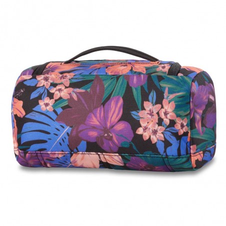 Trousse de toilette DAKINE "Revival Kit" M black tropidelic | Nécessaire de voyage femme imprimé tropical