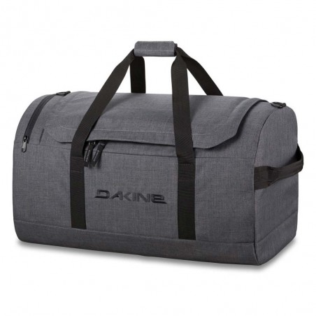 Sac de voyage DAKINE "EQ Duffle" 50L gris carbone | Grand sac de sport bagage pliable gain de place pas cher