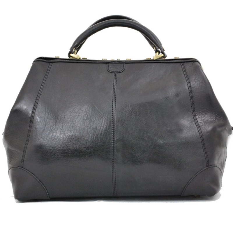 Sac diligence cuir vintage sale