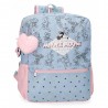 DISNEY | Sac à dos maternelle Minnie "American Darling" ciel/rose | Sac d'école fille dessin animé DISNEY | Sac à dos maternelle Minnie "American Darling" ciel/rose | Sac d'école fille dessin animé