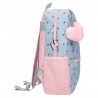 DISNEY | Sac à dos maternelle Minnie "American Darling" ciel/rose | Sac d'école fille dessin animé DISNEY | Sac à dos maternelle Minnie "American Darling" ciel/rose | Sac d'école fille dessin animé
