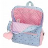 DISNEY | Sac à dos maternelle Minnie "American Darling" ciel/rose | Sac d'école fille dessin animé DISNEY | Sac à dos maternelle Minnie "American Darling" ciel/rose | Sac d'école fille dessin animé