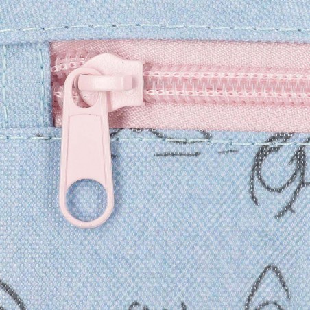 DISNEY | Sac à dos maternelle Minnie "American Darling" ciel/rose | Sac d'école fille dessin animé DISNEY | Sac à dos maternelle Minnie "American Darling" ciel/rose | Sac d'école fille dessin animé