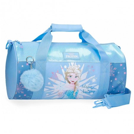 DISNEY | Sac de voyage enfant La Reine des Neiges "Magic Ice" bleu | Bagage fille dessin animé princesse DISNEY | Sac de voyage enfant La Reine des Neiges "Magic Ice" bleu | Bagage fille dessin animé princesse