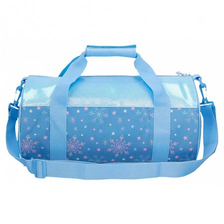 DISNEY | Sac de voyage enfant La Reine des Neiges "Magic Ice" bleu | Bagage fille dessin animé princesse