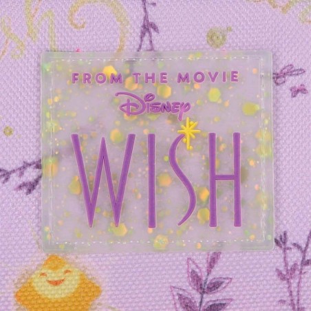 DISNEY | Sac de voyage enfant Wish "Watch us shine" violet | Bagage sport loisirs fille original pas cher