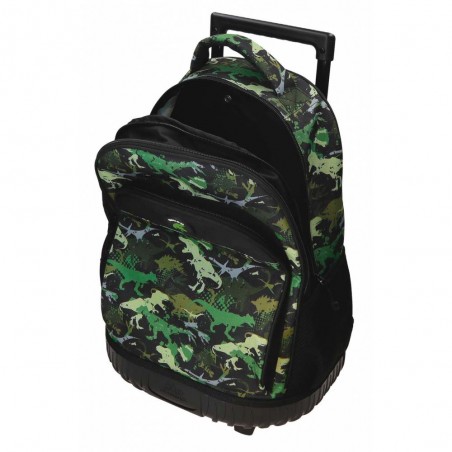 Sac à dos à roulettes MOVOM "Raptors" | Cartable trolley garçon imprimé dinosaures Sac à dos à roulettes MOVOM "Raptors" | Cartable trolley garçon imprimé dinosaures