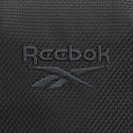 Sacoche homme REEBOK "Roger" noir | Pochette porté croisé toile enduite style sportif