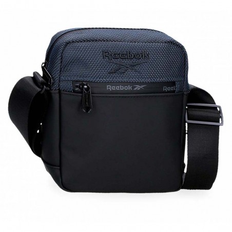 Sacoche homme REEBOK "Roger" marine | Pochette porté croisé toile enduite style sportif