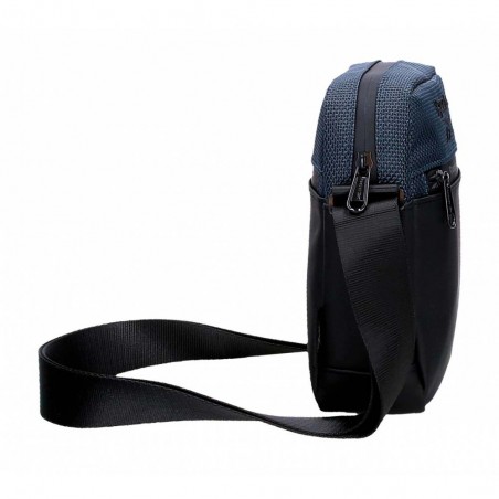 Sacoche homme REEBOK "Roger" marine | Pochette porté croisé toile enduite style sportif Sacoche homme REEBOK "Roger" marine | Pochette porté croisé toile enduite style sportif