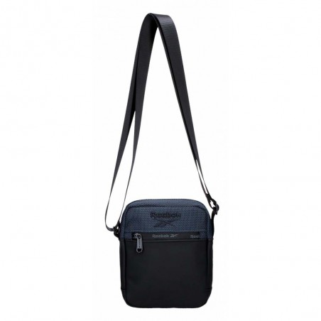 Sacoche homme REEBOK "Roger" marine | Pochette porté croisé toile enduite style sportif Sacoche homme REEBOK "Roger" marine | Pochette porté croisé toile enduite style sportif