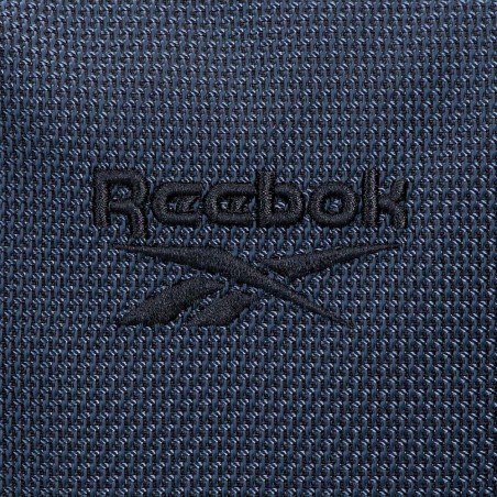 Sacoche homme REEBOK "Roger" marine | Pochette porté croisé toile enduite style sportif Sacoche homme REEBOK "Roger" marine | Pochette porté croisé toile enduite style sportif