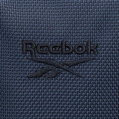 Sacoche homme REEBOK "Roger" marine | Pochette porté croisé toile enduite style sportif