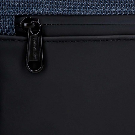Sacoche homme REEBOK "Roger" marine | Pochette porté croisé toile enduite style sportif Sacoche homme REEBOK "Roger" marine | Pochette porté croisé toile enduite style sportif