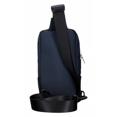 Sac mono-bretelle homme REEBOK "Roger" marine | Sacoche holster style sportif pas cher