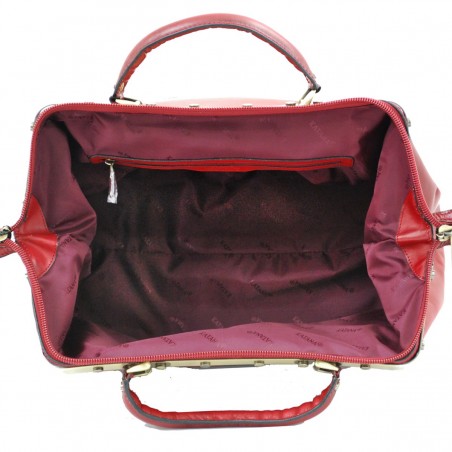 Sac à main Cuir de vachette Diligence - Rouge Sac à main Cuir de vachette Diligence - Rouge