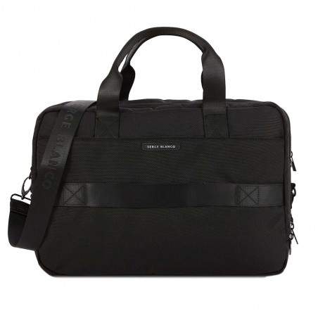 Sacoche ordinateur homme SERGE BLANCO "Control" | Cartable PC style sportif haute qualité