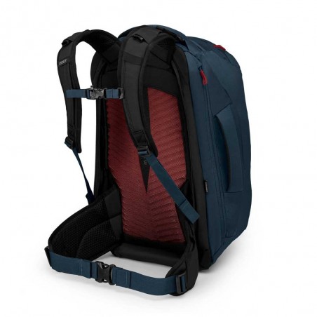 OSPREY | Sac à dos homme Farpoint® 40 muted space blue | Sac à dos de voyage haute qualité