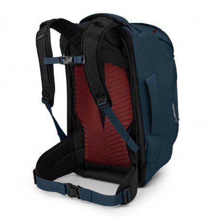 OSPREY | Sac à dos homme Farpoint® 55 muted space blue | Pack promo 2 sacs à dos taille cabine