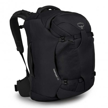 OSPREY | Sac à dos homme Farpoint® 55 noir | Pack promo 2 sacs à dos taille cabine