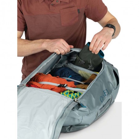 Sac de voyage convertible OSPREY Transporter® 65 noir | Grand sac à dos imperméable sport