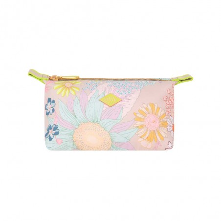 Trousse cosmétique OILILY "Cora" Lucia beige | Petite trousse de toilette femme originale haute qualité