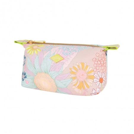 Trousse cosmétique OILILY "Cora" Lucia beige | Petite trousse de toilette femme originale haute qualité