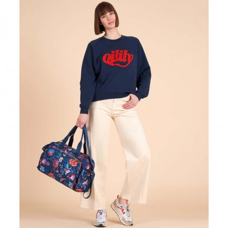Sac à langer OILILY "Bibi" Colour Bomb bleu iris | Sac maternité avec matelas à langer haute qualité original Sac à langer OILILY "Bibi" Colour Bomb bleu iris | Sac maternité avec matelas à langer haute qualité original
