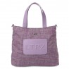 Sac porté main LES TROPEZIENNES "Sarek" mauve | Sac femme original avec bandoulière pas cher Sac porté main LES TROPEZIENNES "Sarek" mauve | Sac femme original avec bandoulière pas cher