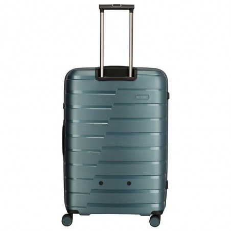 Valise soute L TRAVELITE "Air Base" bleu glacé | Grande valise 77cm 105L 4 roues coque solide qualité allemande