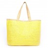 Sac de plage LES TROPEZIENNES "Panama" jaune | Panier femme été original pas cher Sac de plage LES TROPEZIENNES "Panama" jaune | Panier femme été original pas cher