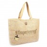 Sac de plage LES TROPEZIENNES "Panama" beige naturel | Panier femme été original pas cher Sac de plage LES TROPEZIENNES "Panama" beige naturel | Panier femme été original pas cher