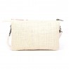 Pochette bandoulière LES TROPEZIENNES "Habomai" rose | Petit sac femme été broderie bohème chic Pochette bandoulière LES TROPEZIENNES "Habomai" rose | Petit sac femme été broderie bohème chic