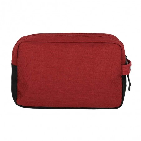 Trousse de toilette double TRAVELITE "Kick Off" rouge | Nécessaire de voyage haute qualité pas cher