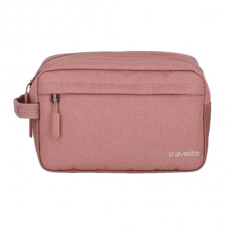 Trousse de toilette double TRAVELITE "Kick Off" rose | Nécessaire de voyage haute qualité pas cher