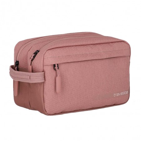 Trousse de toilette double TRAVELITE "Kick Off" rose | Nécessaire de voyage haute qualité pas cher