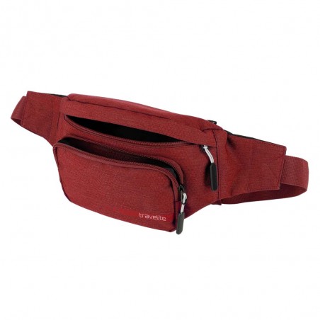 Sac banane TRAVELITE "Kick Off" rouge | Banane homme femme sport en loisirs pas chère Sac banane TRAVELITE "Kick Off" rouge | Banane homme femme sport en loisirs pas chère
