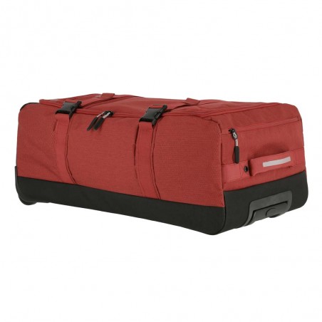 Sac de voyage à roulettes L TRAVELITE "Kick Off" rouge | Valise soute 65L haute qualité pas cher