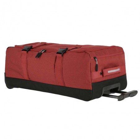 Sac de voyage à roulettes L TRAVELITE "Kick Off" rouge | Valise soute 65L haute qualité pas cher