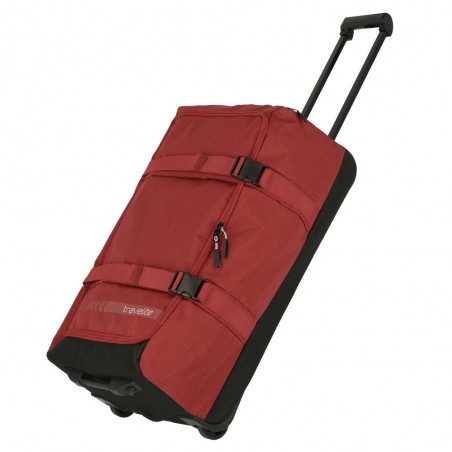 Sac de voyage à roulettes L TRAVELITE "Kick Off" rouge | Valise soute 65L haute qualité pas cher Sac de voyage à roulettes L TRAVELITE "Kick Off" rouge | Valise soute 65L haute qualité pas cher