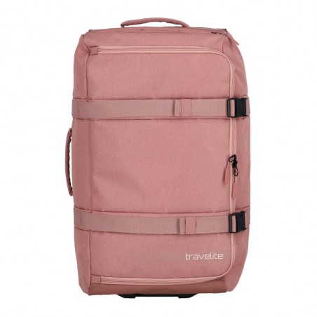 Sac de voyage à roulettes L TRAVELITE "Kick Off" rose| Valise soute 65L haute qualité pas cher Sac de voyage à roulettes L TRAVELITE "Kick Off" rose| Valise soute 65L haute qualité pas cher