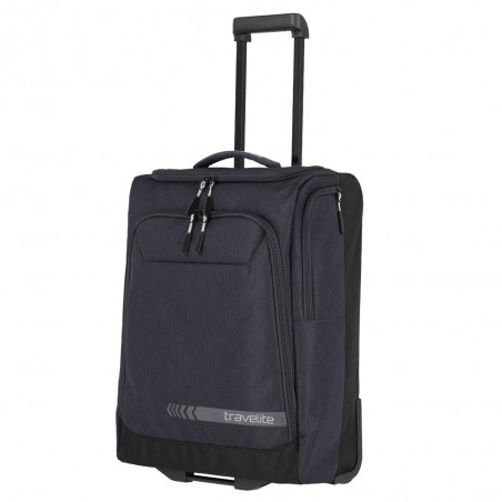 Sac de voyage à roulettes cabine TRAVELITE "Kick Off" anthracite | Valise souple petit format pas chère Sac de voyage à roulettes cabine TRAVELITE "Kick Off" anthracite | Valise souple petit format pas chère