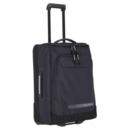 Sac de voyage à roulettes cabine TRAVELITE "Kick Off" anthracite | Valise souple petit format pas chère Sac de voyage à roulettes cabine TRAVELITE "Kick Off" anthracite | Valise souple petit format pas chère