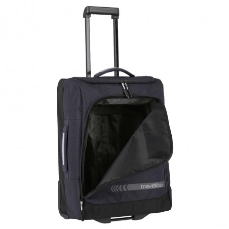 Sac de voyage à roulettes cabine TRAVELITE "Kick Off" anthracite | Valise souple petit format pas chère Sac de voyage à roulettes cabine TRAVELITE "Kick Off" anthracite | Valise souple petit format pas chère