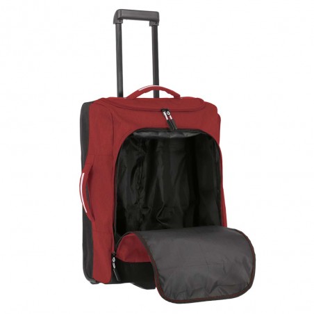 Sac de voyage à roulettes cabine TRAVELITE "Kick Off" rouge | Valise souple petit format pas chère Sac de voyage à roulettes cabine TRAVELITE "Kick Off" rouge | Valise souple petit format pas chère